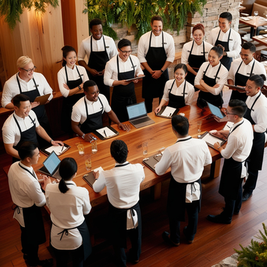 Employee Attendance Tracking module for hotel and restaurant operations